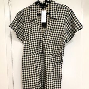 Urban Outfitters Checkered Print Dress